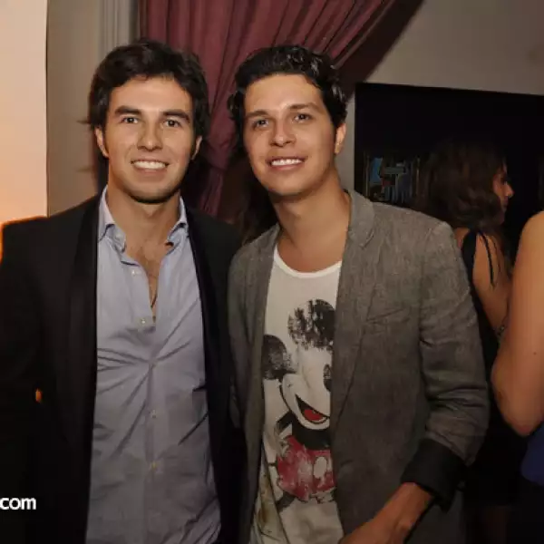 Checo Pérez y David Carballido