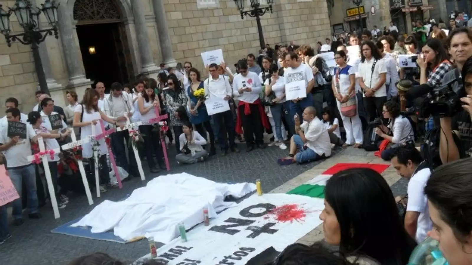 actividad de la red global por la paz