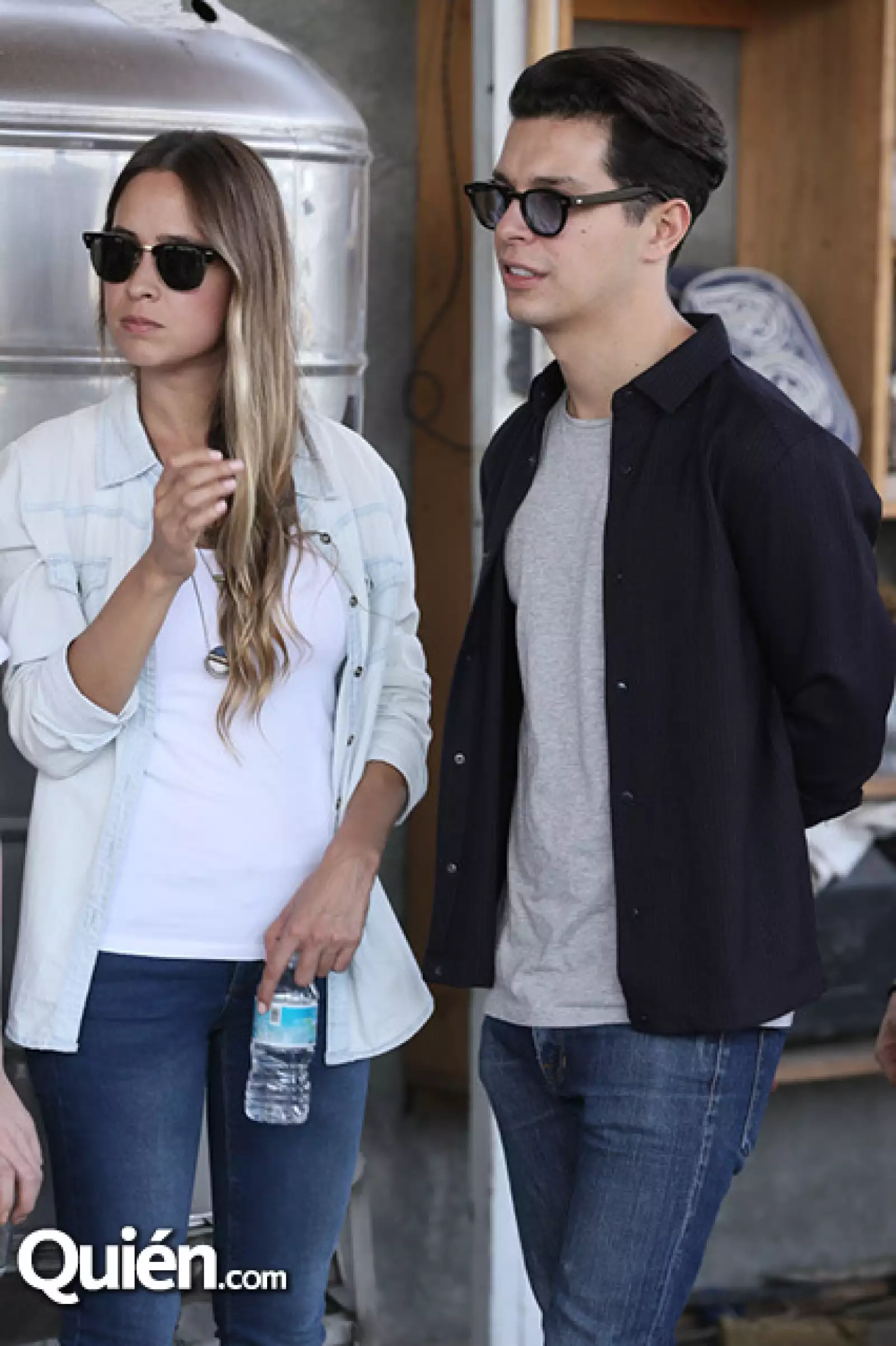 Paulina Cota y David R. Carballido