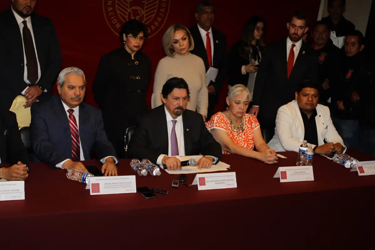 Napoleón Gómez Urrutia CIT trabajadores central obrera