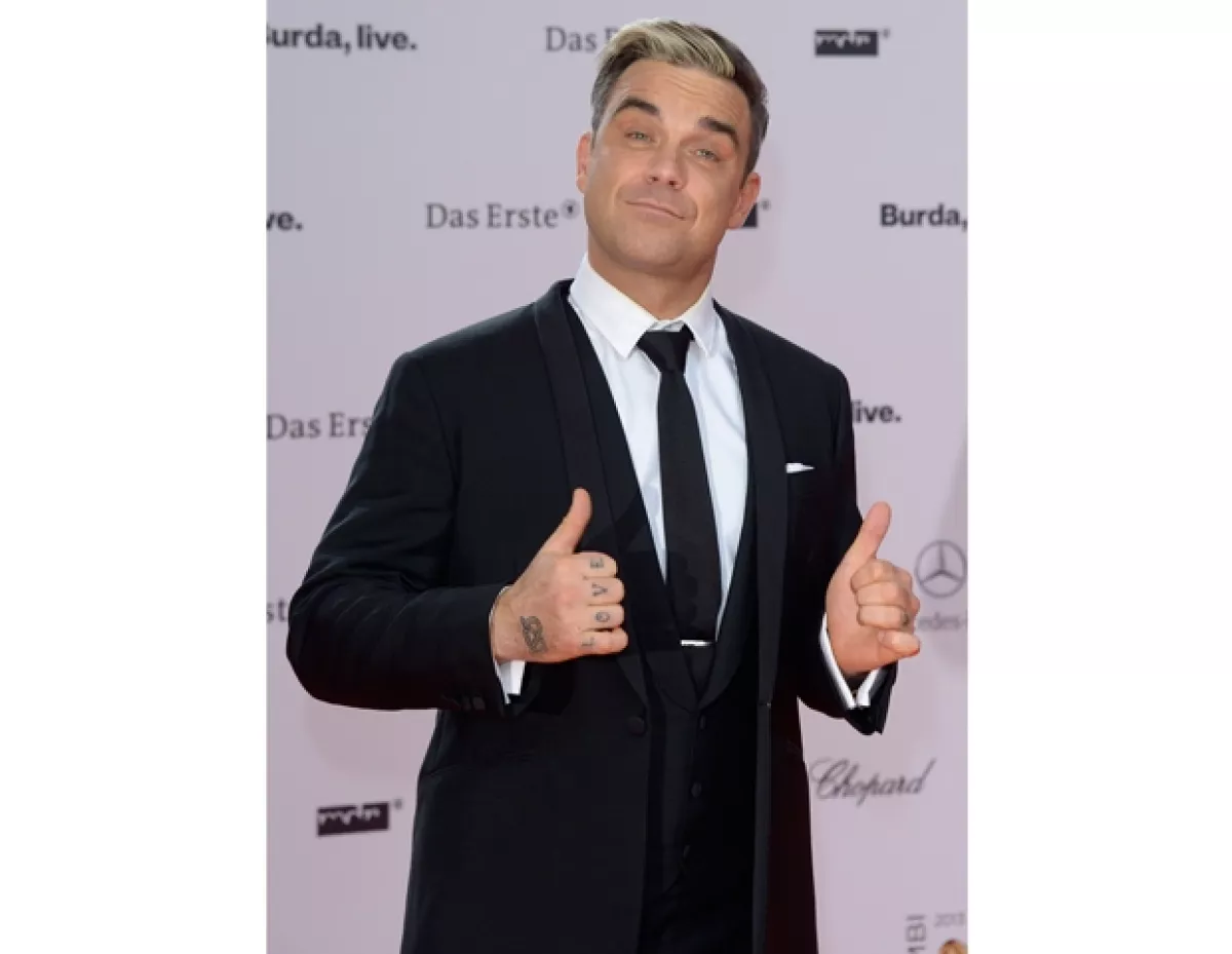 Robbie Williams cumplirá 40 años el próximo mes de febrero.