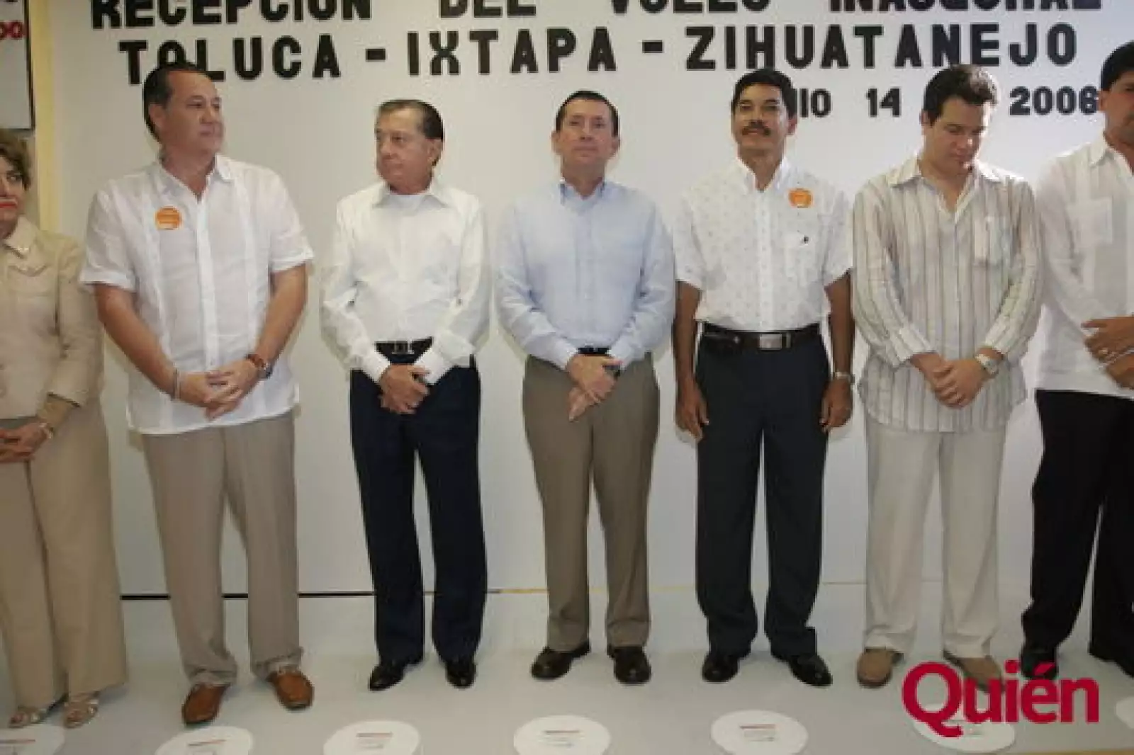 Ernesto Rodríguez, , Miguel Alemán Velázco, Zeferino Torreblanca, Silvano Blanco, Miguel Alemán Magnani