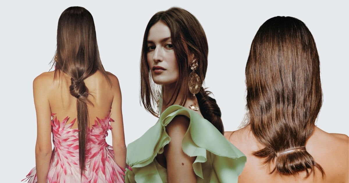 Adiós al clean look: la low ponytail es el peinado que conquistó las pasarelas de Nueva York