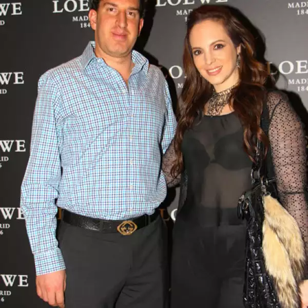 Simón Atri y Erika Swain