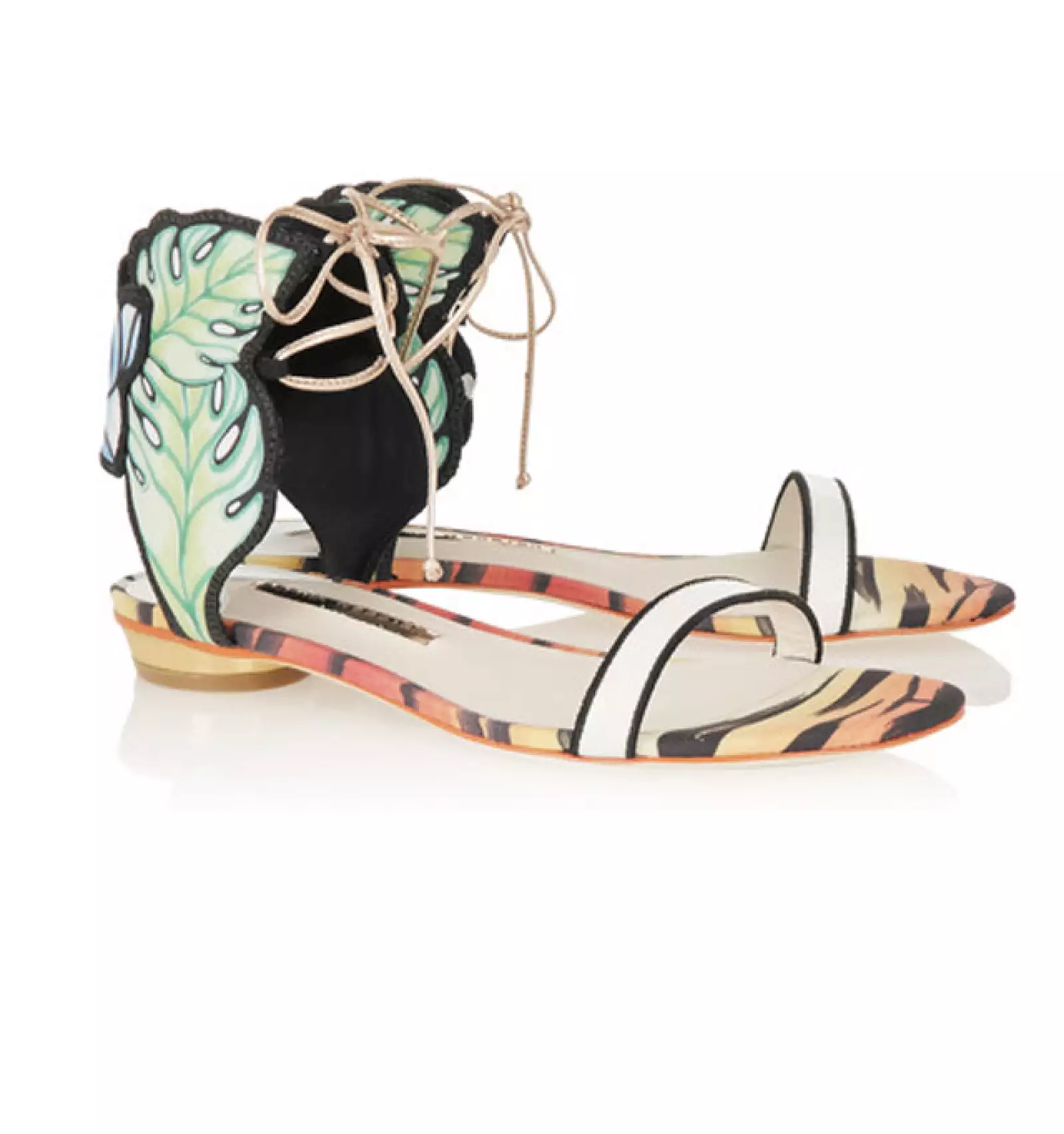 Estas sandalias de Sophia Webster le darán un toque original a cualquier outfit.