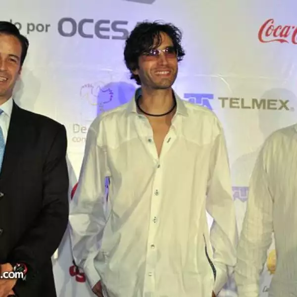 Benny en la presentación del Auditorio Banamex