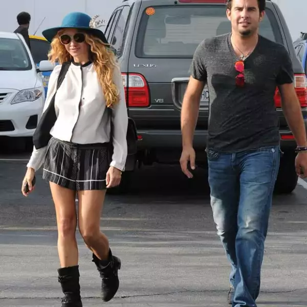 Estas fueron de las primeras imágenes que aparecieron de Pau y Gerardo juntos, aún no confirmaban su relación.