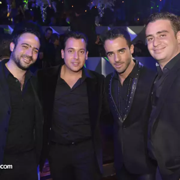 Isaac Smeke,Roberto Charua,Alfonso Helfon y Joe Said