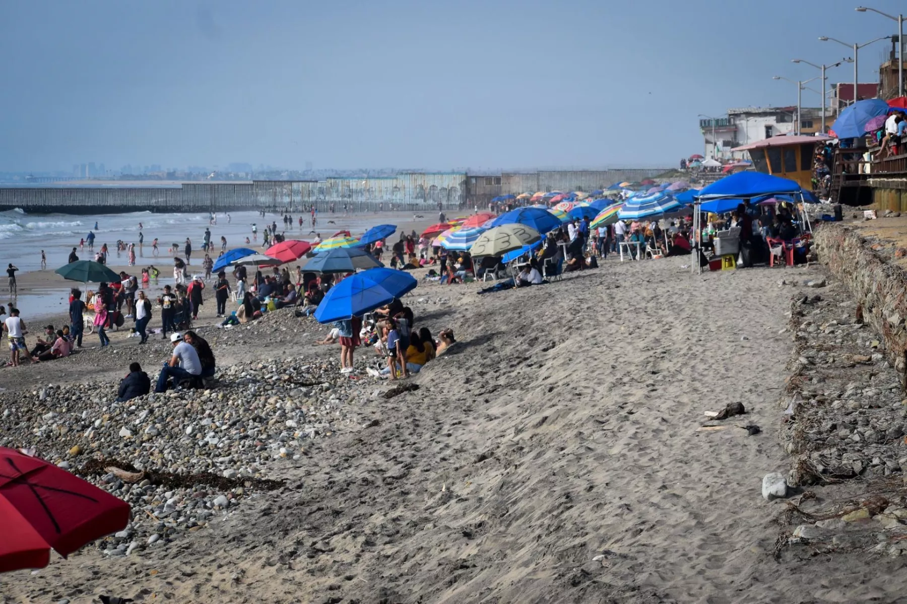 Playa Contaminadas vacaciones fin de año 2025