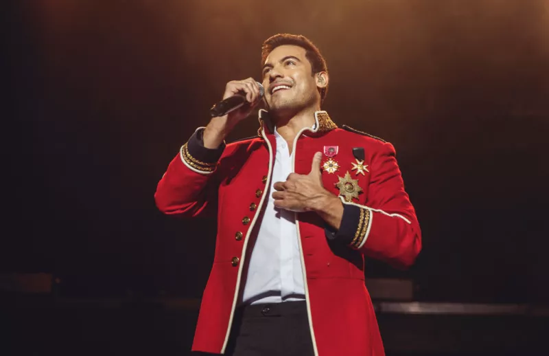 Carlos Rivera Performs In Concert In Madrid