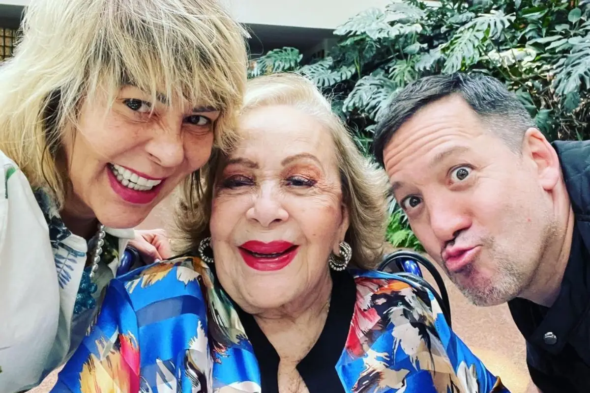 Alejandra Guzmán, Silvia Pinal y Luis Enrique Guzmán