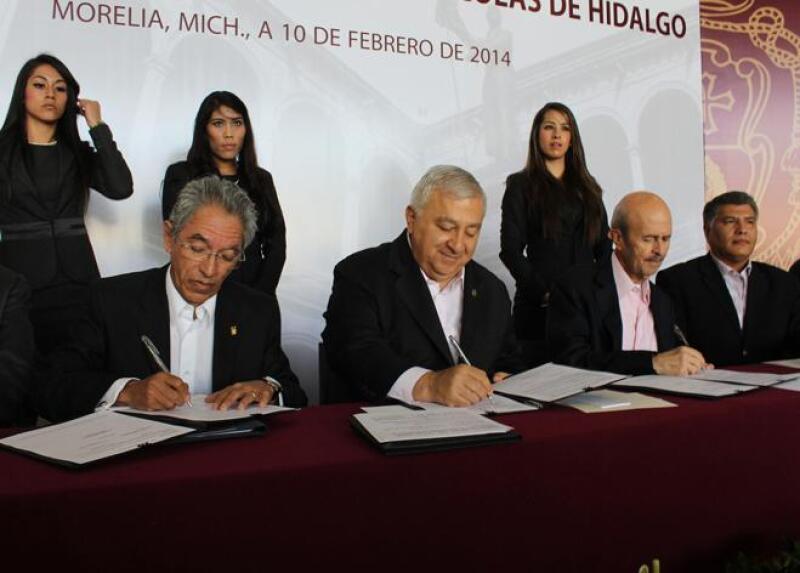 Firma educacion michoacan
