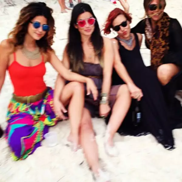 Nada como un look hippie chic para la playa.