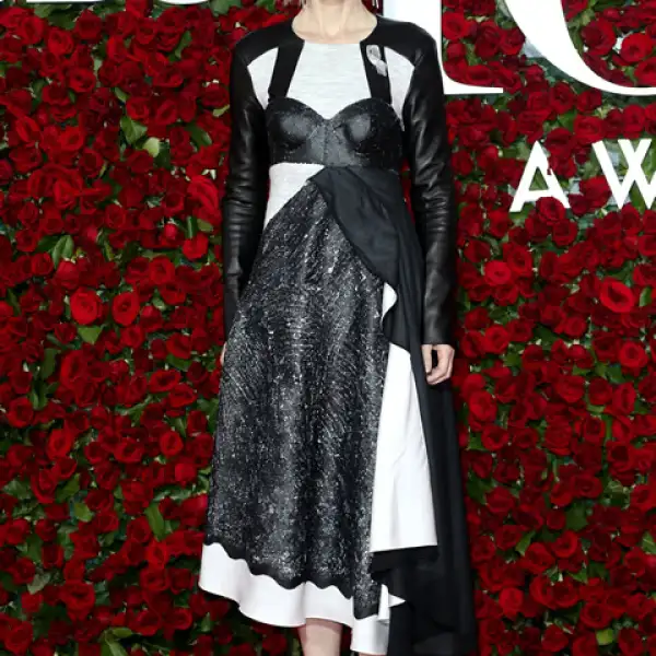Cate Blanchett en un vestido de Louis Vuitton.