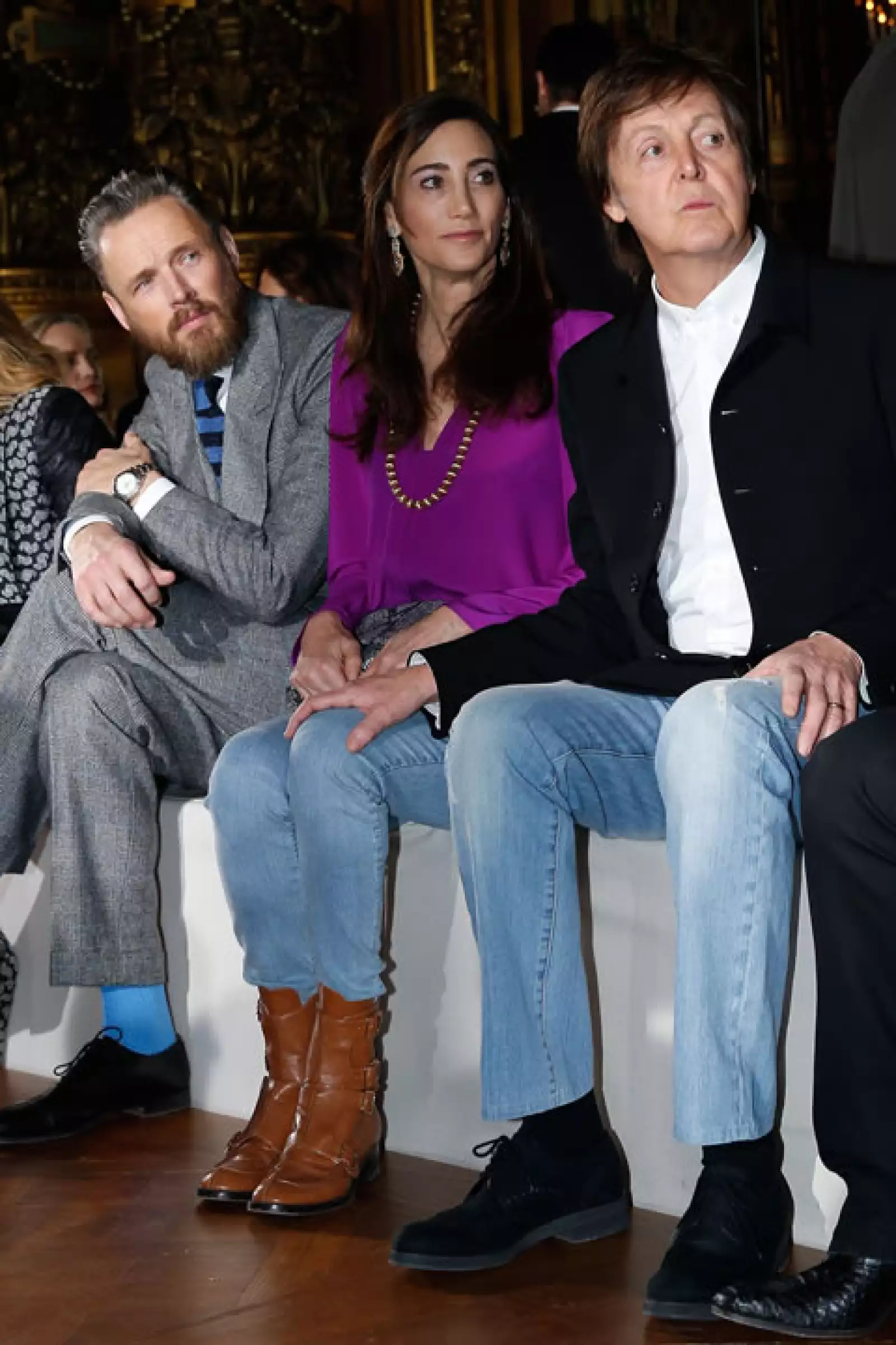 Alasdhair Willis, Nancy Shevell, Paul McCartney.