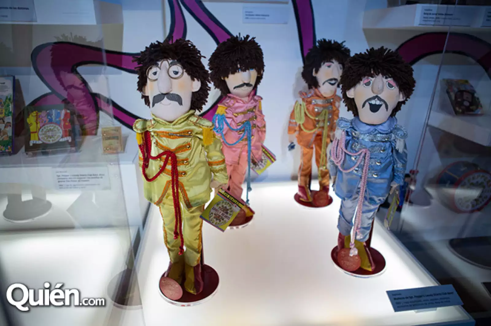 Muñeco de los integrantes de la banda.