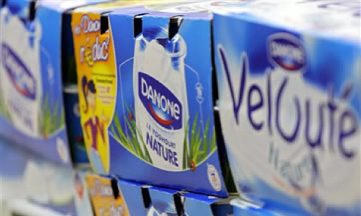 Hasta diciembre, Danone tenía una fuerza laboral de 102,000 empleados. (Foto: AP)