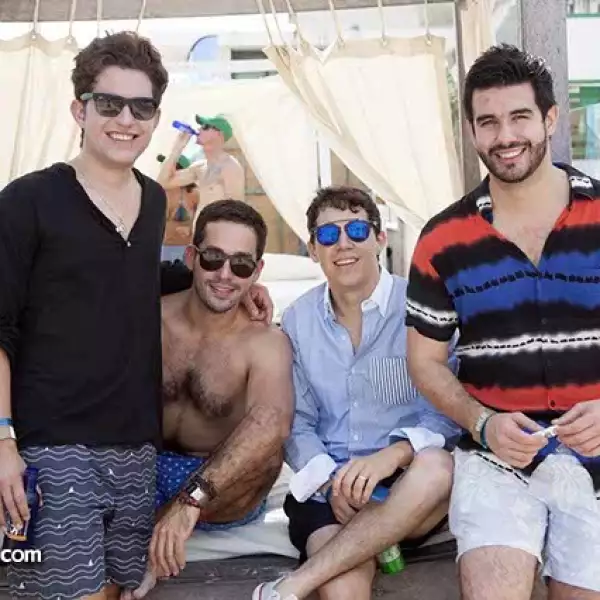 Pablo Escanero,Claudio Simpson,Beto Dajer y Bernardo González