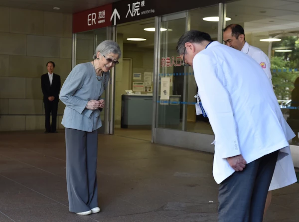 JAPAN-ROYALS-HEALTH-EMPRESS