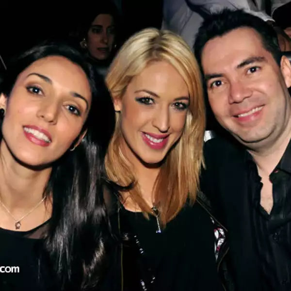 Diana Cover,Bárbara Garza y Edgar Stern