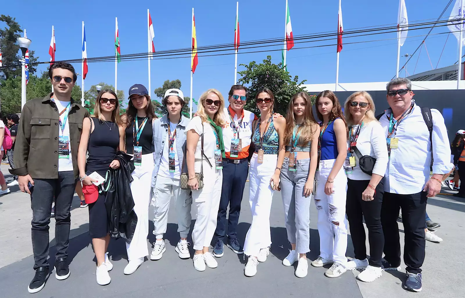 Paulino Fernández, Verónica Baillères, Ana Castillo, Miranda,