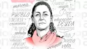 Ilustración de Claudia Sheinbaum