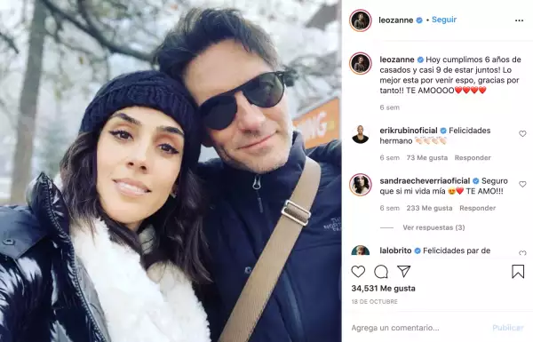 Sandra Echeverría y Leonardo de Lozanne