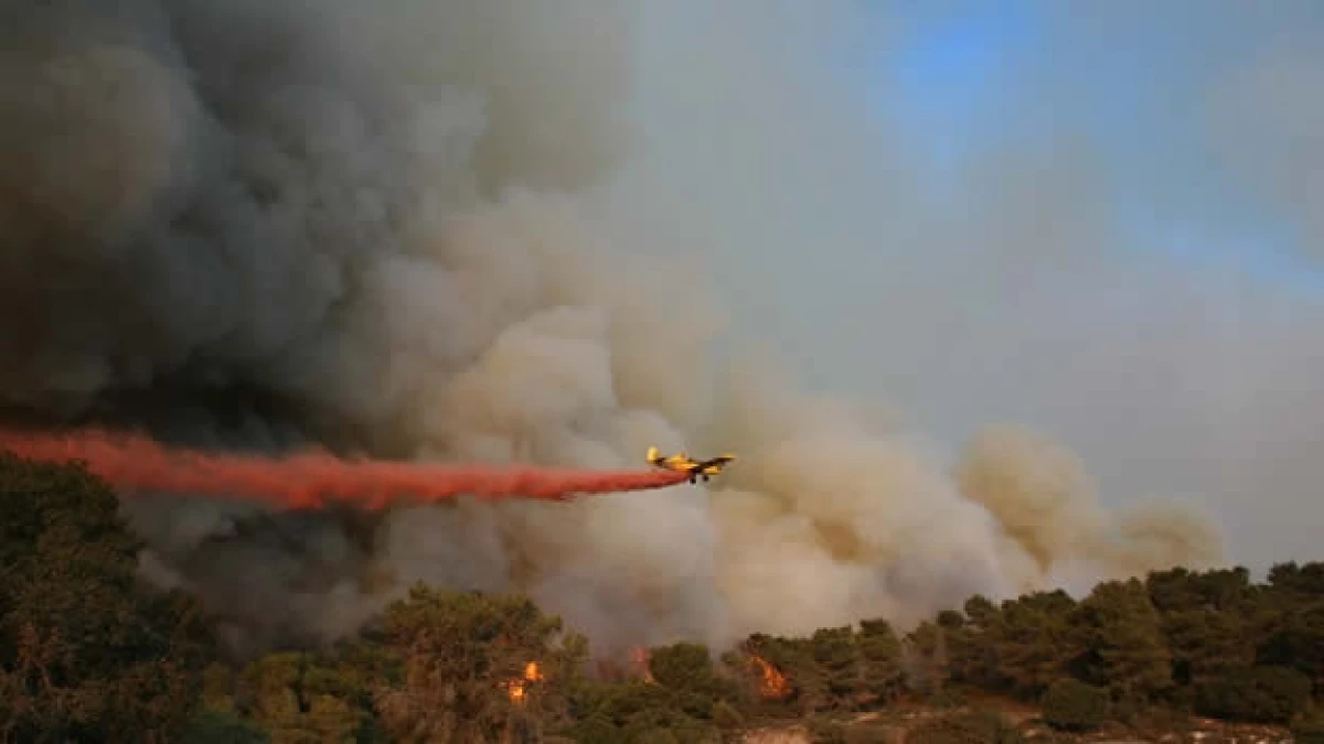 israel-incendio