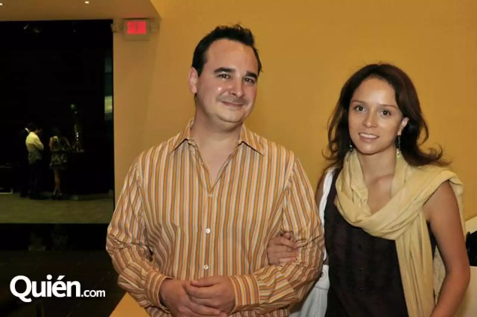 Emilio Sada y Fernanda Zavala