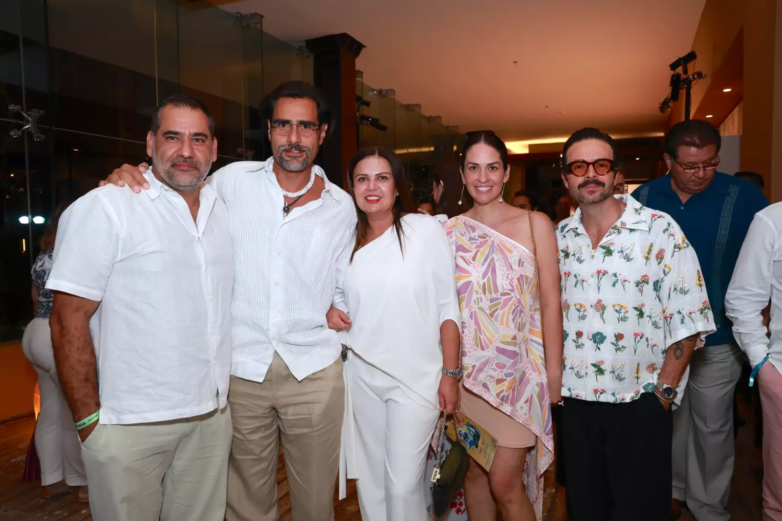 Daniel Maccisse, Luis Miguel Quintana, Vero , Paulina Peña y Jo