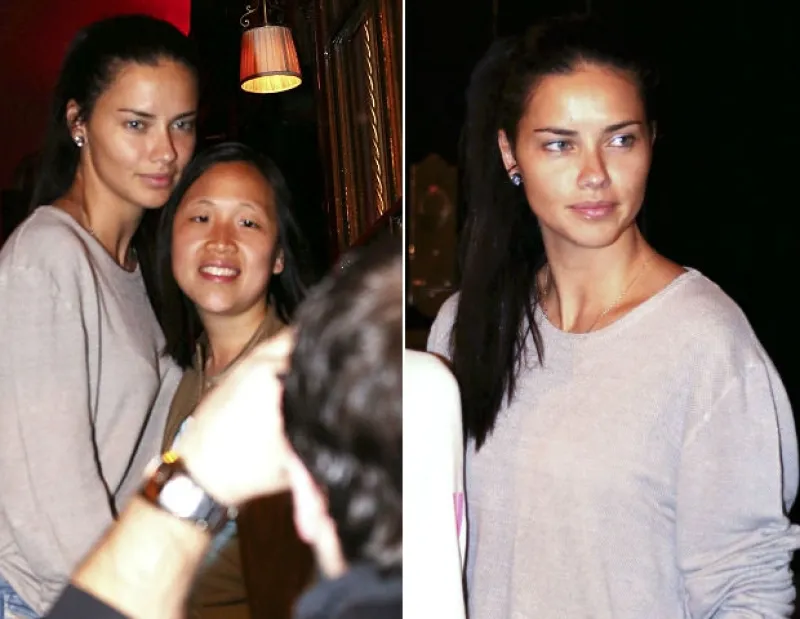 La modelo de Victoria’s Secret apareció en público durante el Fashion Week para demostrar que no necesita maquillaje para lucir hermosa.