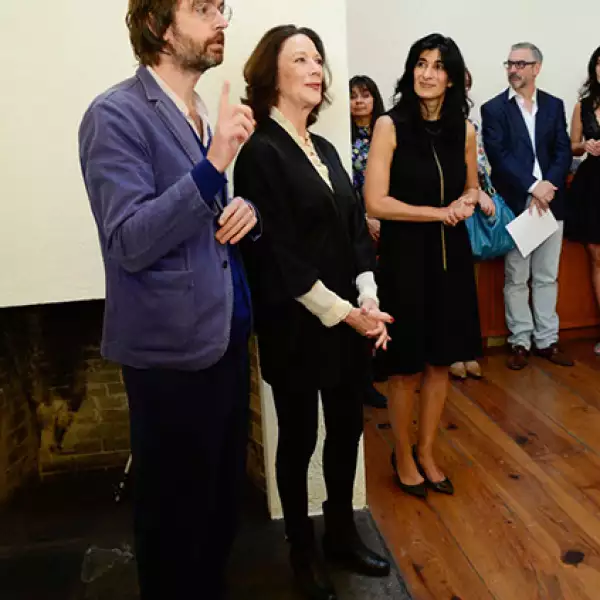 Simon Starling,Catalina Corcuera y Abaseh Mirvali.