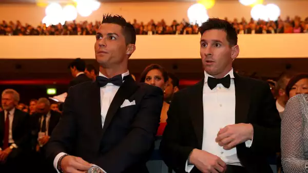 Cristiano Ronaldo y Lionel Messi