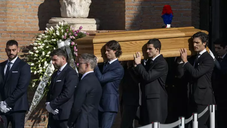 The Funeral Of Valentino Garavani