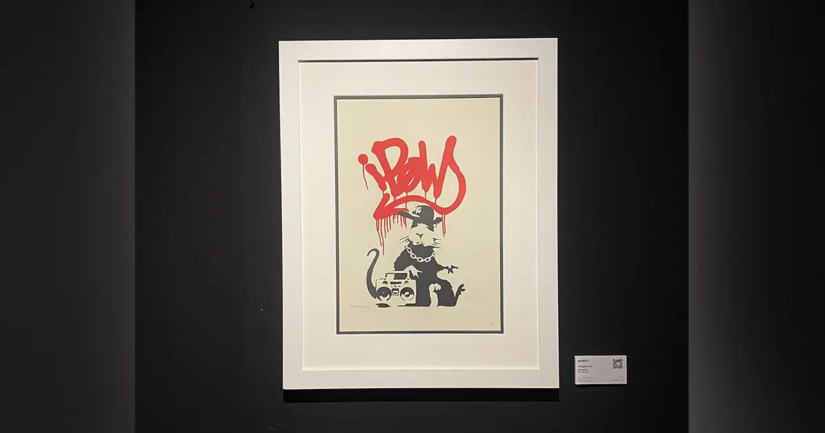 banksy nfts the gangsta rat 
