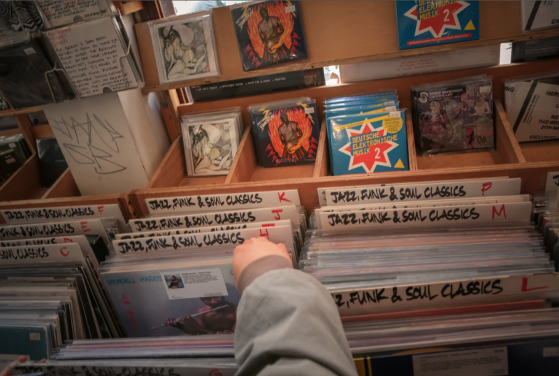 Tiendas de discos en Londres