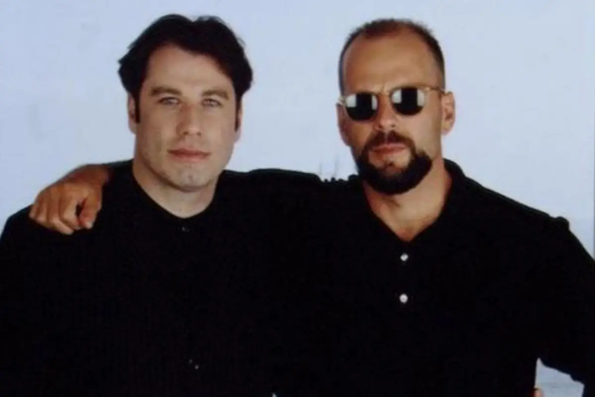 John Travolta y Bruce Willis