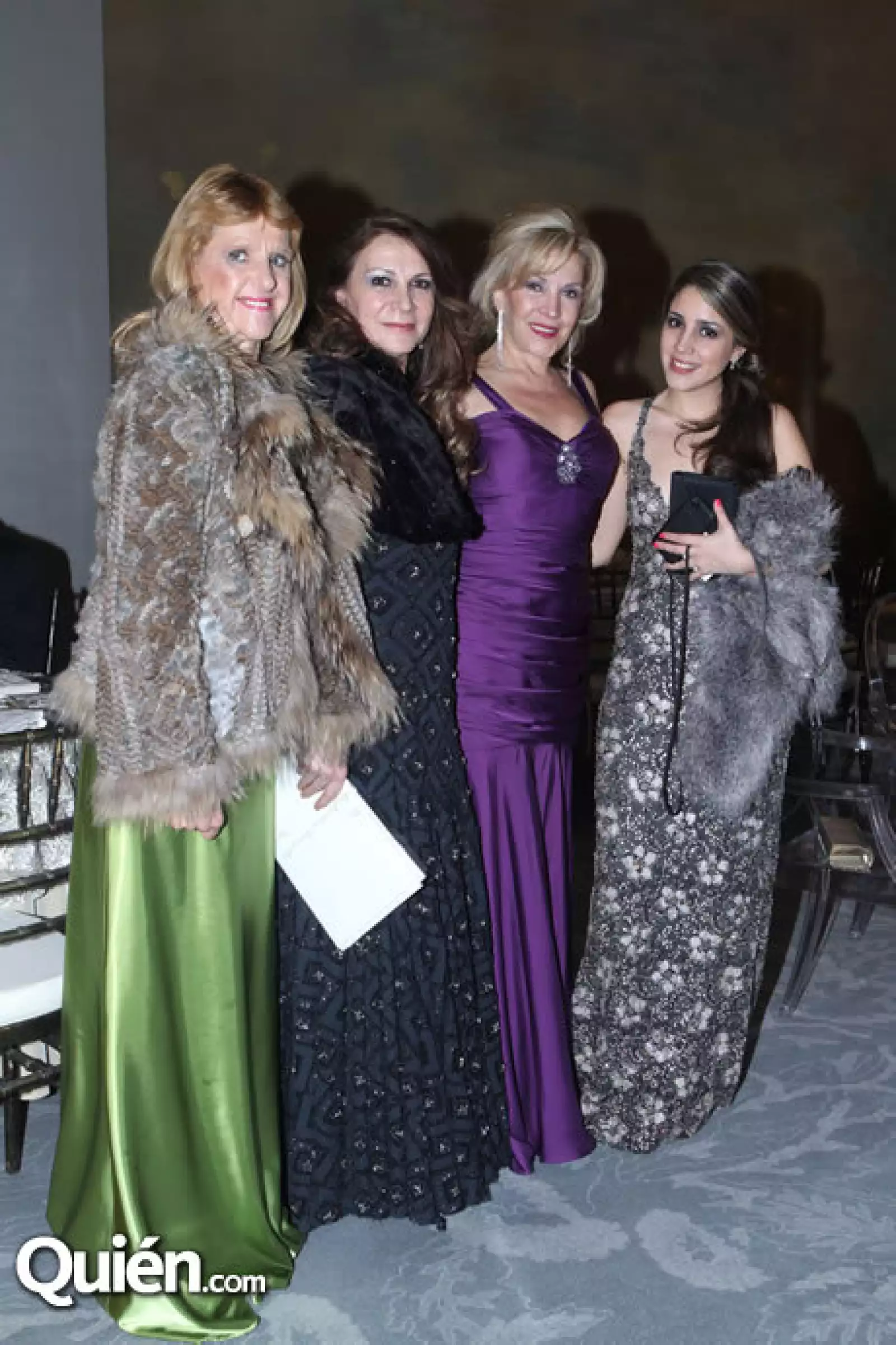 Blanca Alma, Genoveva Peña, Lilia Alma y Pamela Martínez
