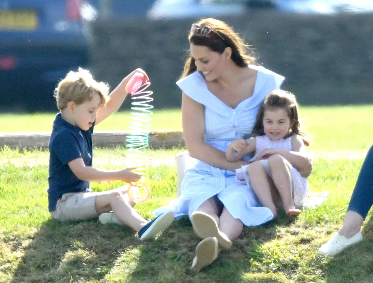 Kate Middleton y sus hijos mayores junio 2018
