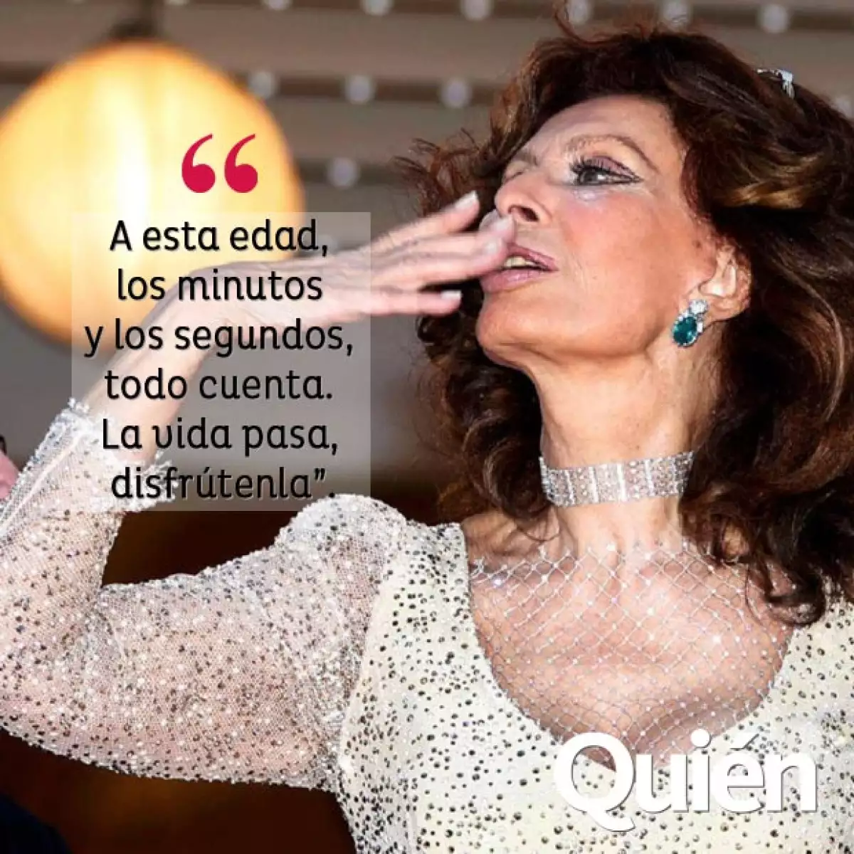 Sophia Loren.