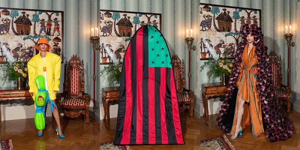 Foto: David Prutting, Pyer Moss Couture FW21