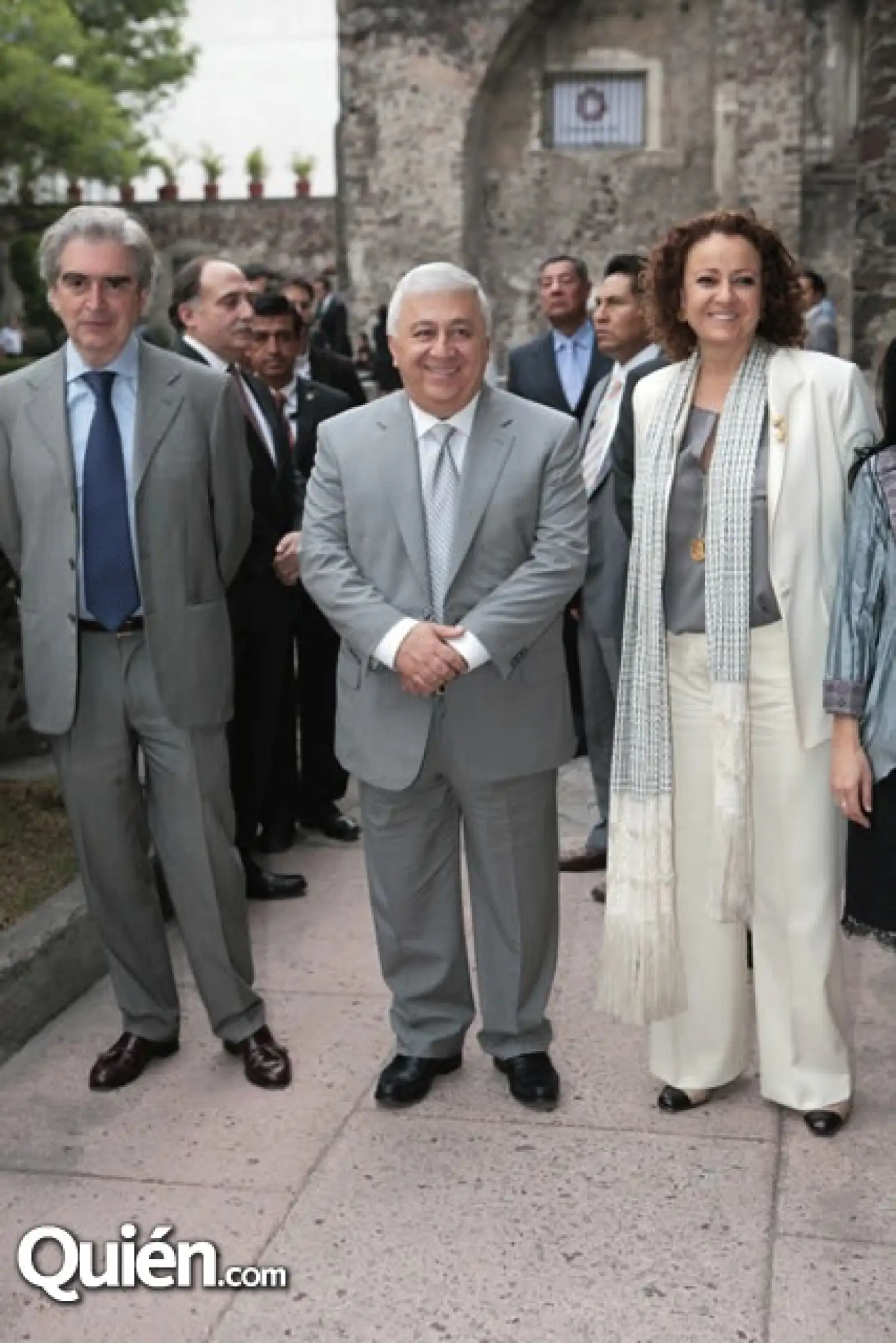Rafael Tovar y de Teresa,Emilio Chuayffet,Carmen López Portillo