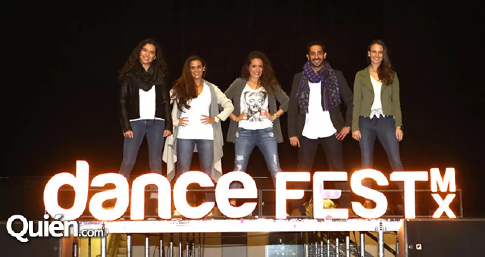 María la Chica, Fernanda Ripoll, Laura Jáuregui, Jacobo Jafif y Paola Fuentes