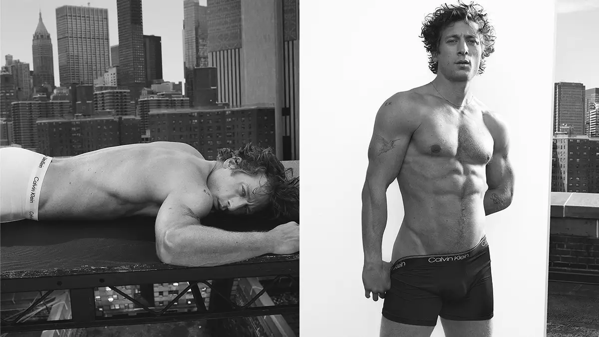 Jeremy Allen White enciende el internet con su campaña para Calvin Klein