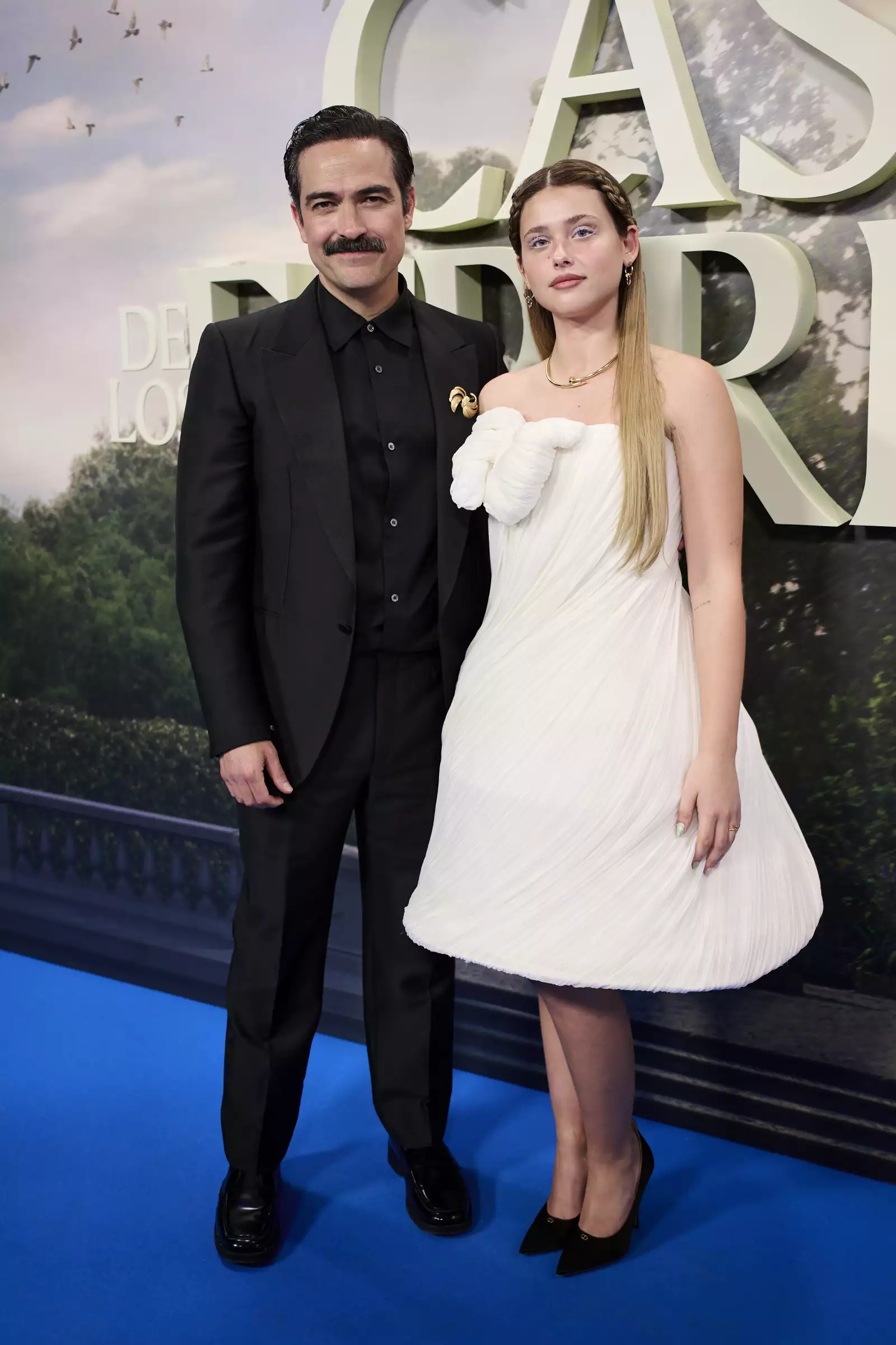 Nicole Wallace y Poncho Herrera 