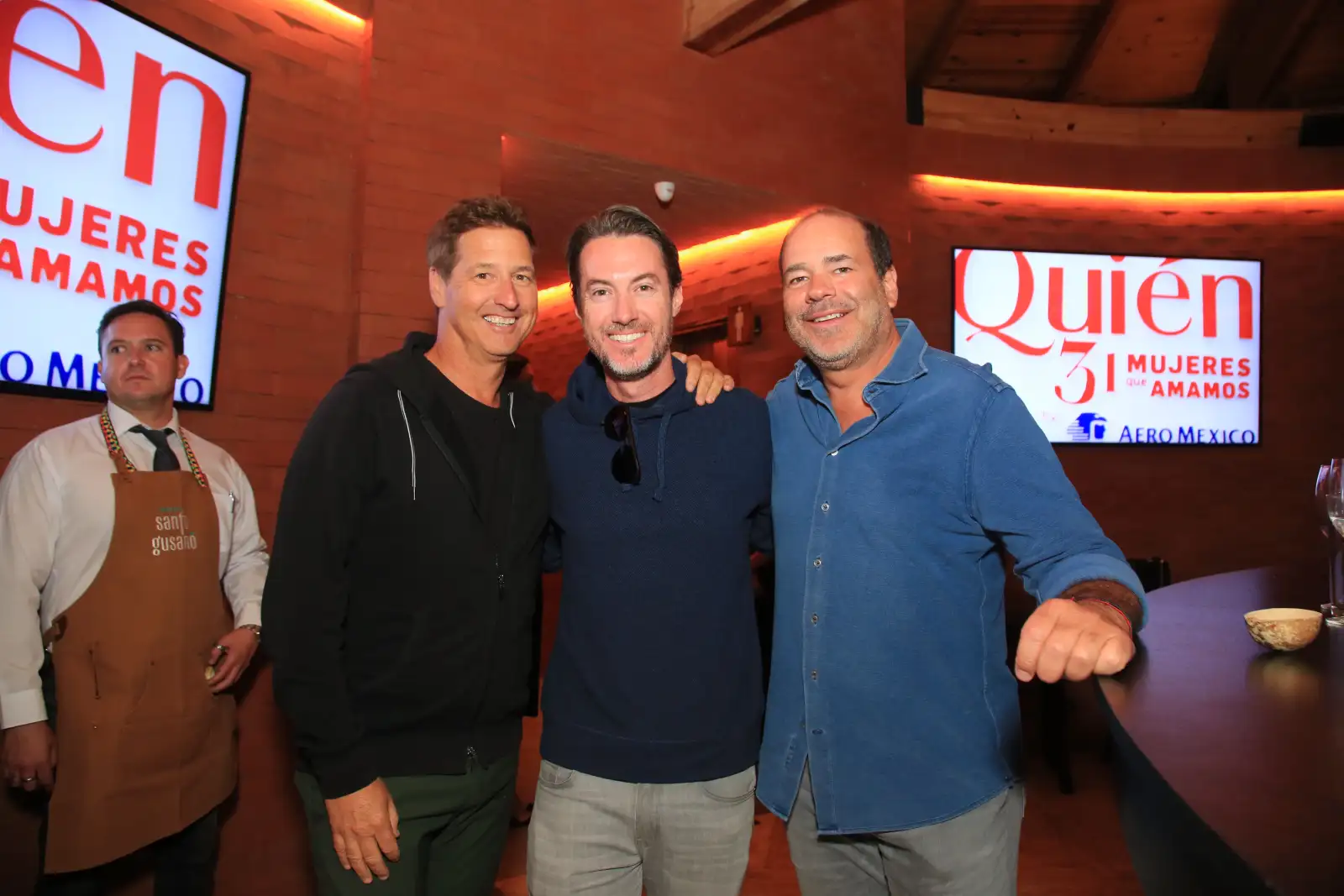 William Trefethen , Ryan Freedman y Mauricio Rubio 