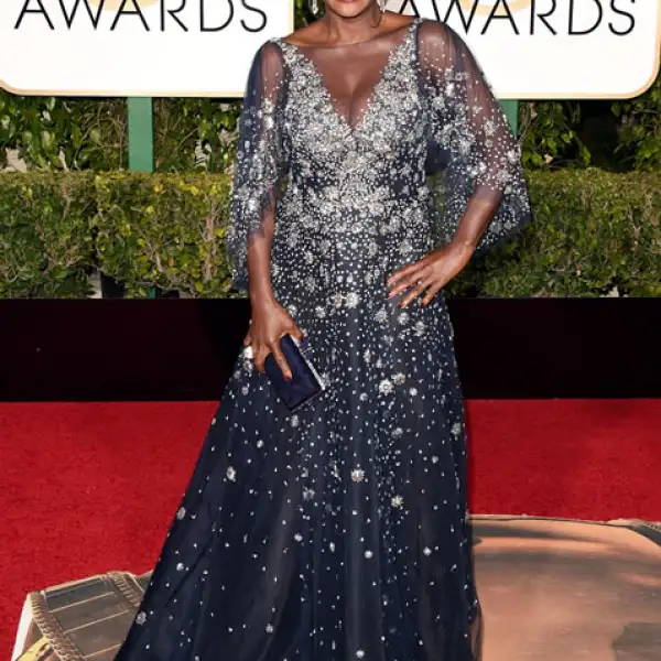 Viola Davis en Marchesa.