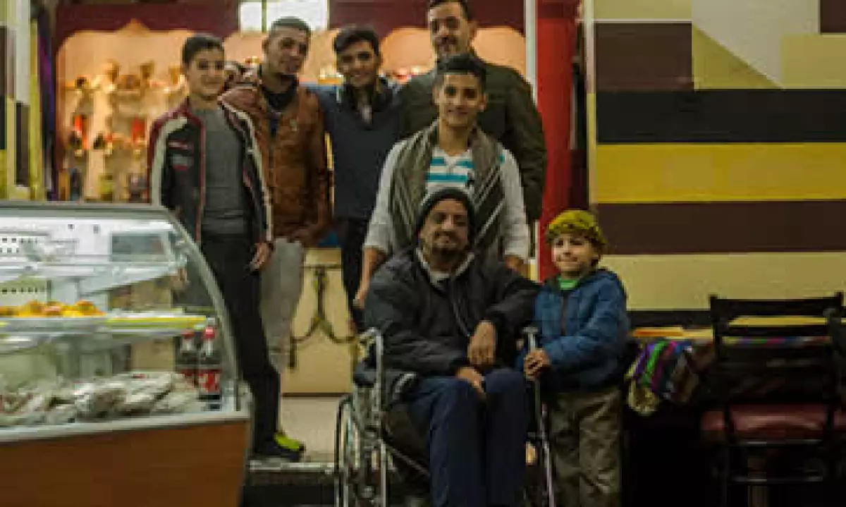 La familia Taleb tuvo la oportunidad de venir a México con ayuda de familiares. (Foto: Jesús Almazán )