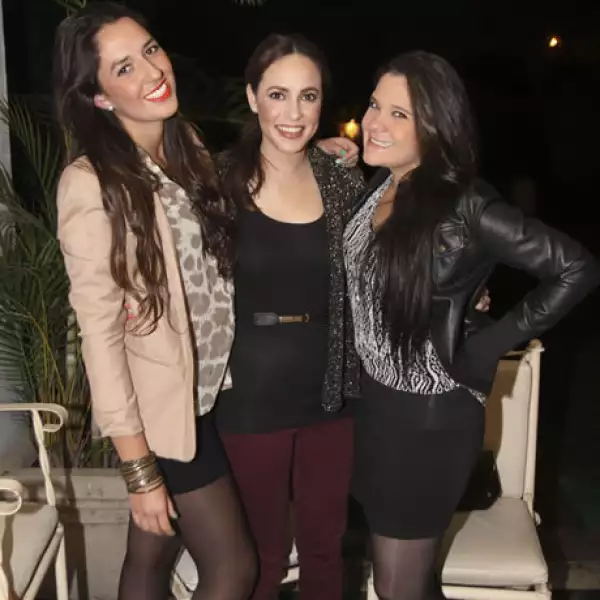Yara de Angelis, Gaby Madrazo y Vero Martínez