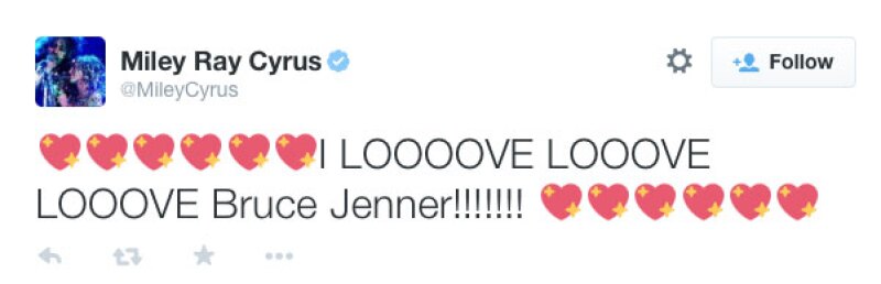 Miley ama a Bruce.